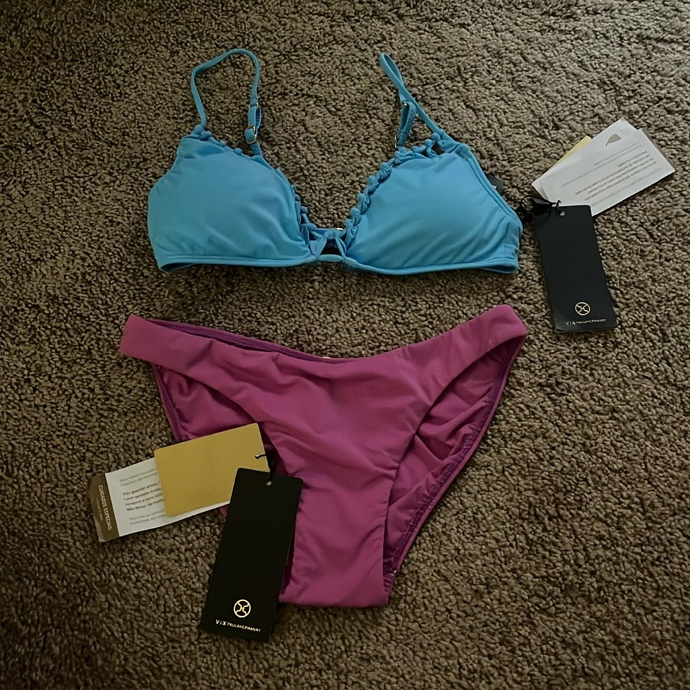 Vix bikini NWT top size medium bottom size small